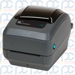 zebra gk420t thermal transfer and direct thermal desktop label printer 300dpi usb parallel connectivity