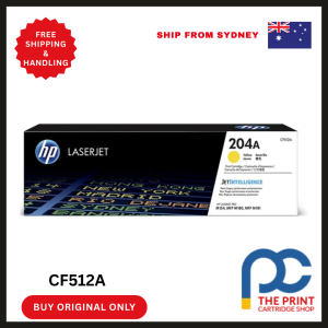 hp yellow toner cartridge cf512a