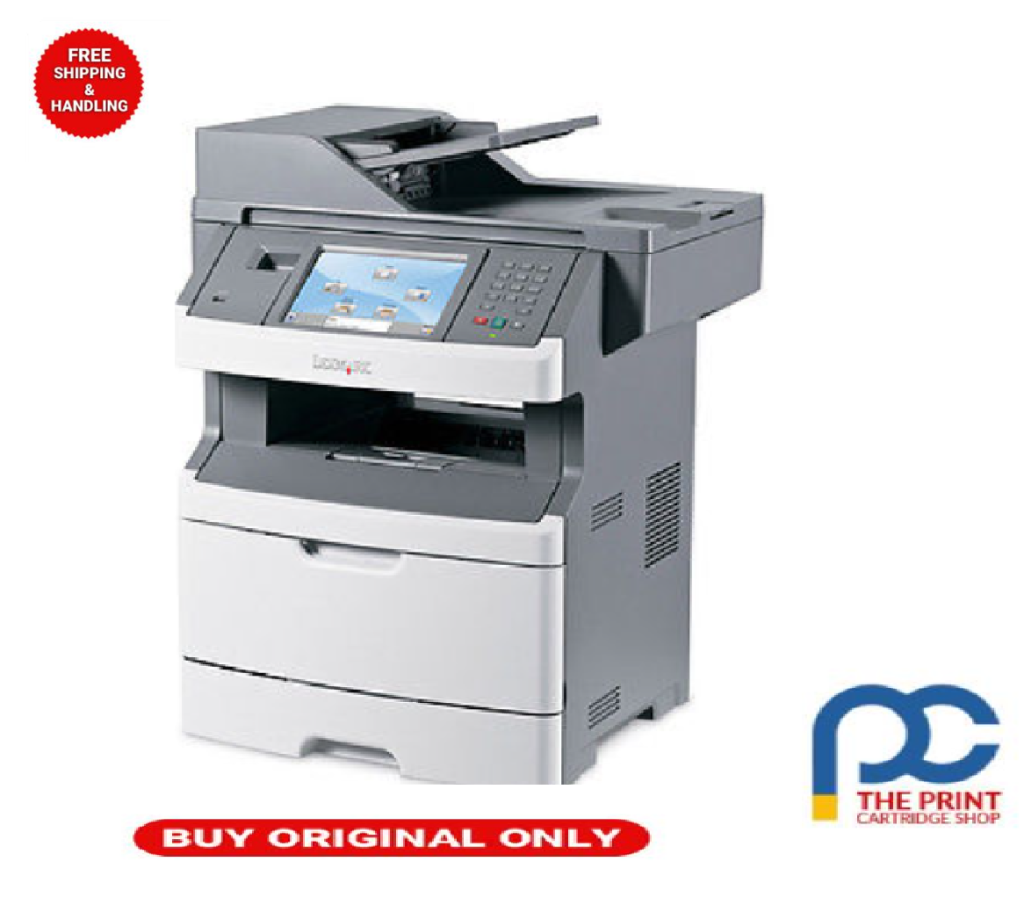 Lexmark X63 Lexmark X463de 3-in-1 40PPM B&W Laser Printer+Duplex+Touch Screen ...