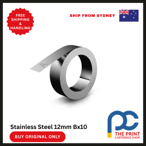 dymo stainless steel 12mm bx10