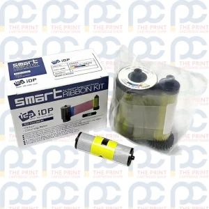 idp 650643 ymcko ribbon 250 prints with cleaning roller for smart s30 s50 card printers