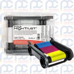evolis primacy 2 ymcko color ribbon r5f208c134 300 prints high trust cartridge