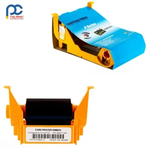 800017-240 Zebra ZXP Series 1 YMCKO Color Ribbon compatible cartridge with 200-print capacity for PVC ID card printing