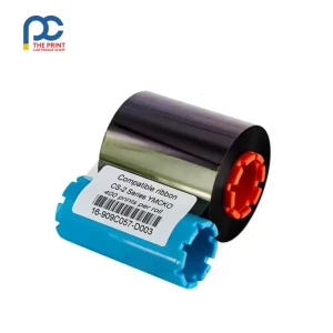 Compatible HiTi CS200e and CS220e YMCKO card printer ribbon with chip and cleaning kit