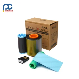 Original HiTi CS200e YMCKO Ribbon 400 Prints 5 Pack for HiTi CS200 CS200e CS220 ID Card Printer