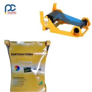 Original Zebra 800033-340 YMCKO printer ribbon compatible with Zebra ZXP Series 3 ID card printers