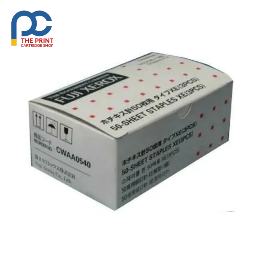 Fuji Xerox 008R12941/CWAA0540 Staple Cartridge CQ8900 WC4250 Phaser 4620 (3PK) on a clean white background