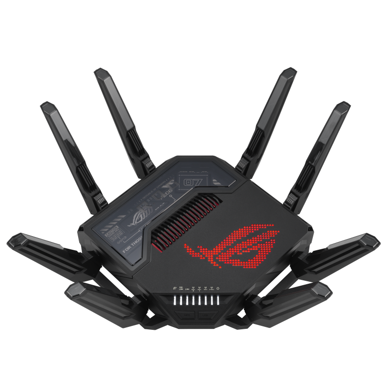 ASUS ROG Rapture GT-BE98 Pro BE30000 Quad-Band WiFi 7 Gaming Router - photo 1