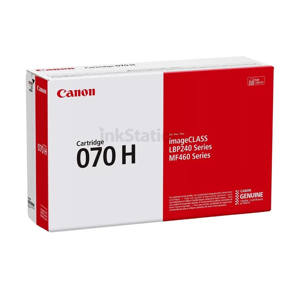 Genuine Canon CART-070H Toner black cartridge in original Canon packaging