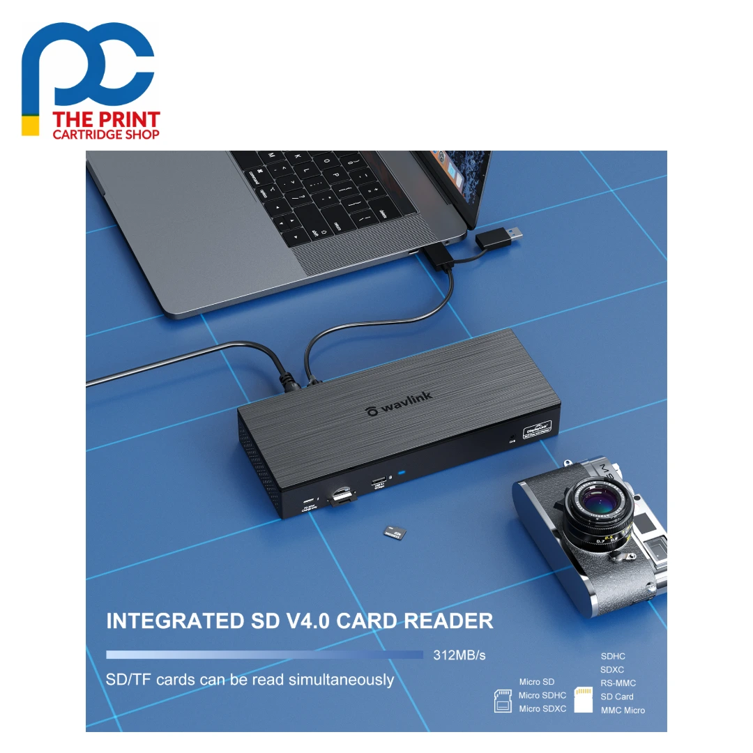 Wavlink UG69PD8 Pro USB-C quad display docking station - photo 3