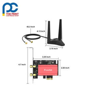 Wavlink WN675X2 WiFi 6 PCIe WiFi card - photo 2